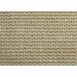 Telo Vela Ombreggiante 5x5 m Beige Quadrato Traspirante da Esterno