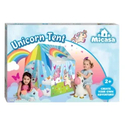 Tenda da Gioco per Bambini Casetta Unicorno per Cameretta da Interno