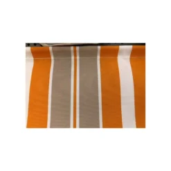 Tenda da Sole a Caduta 300x250 Arancione con Bracci Balcone per Esterno Parasole