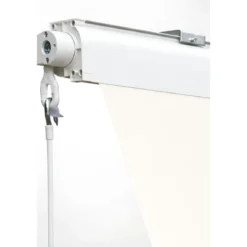 Tenda da Sole a Caduta 80x250 Beige Cassonata con Bracci da Esterno