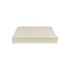 Tenda da Sole a Caduta 100x245 cm Balcone Alluminio Poliestere Tortora