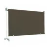 Tenda da Sole a Caduta 200x250 Marrone Rullo Alluminio Soffitto Terrazzo Balcone