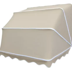 Tenda da Sole a Cappottina 180x100 cm Beige da Esterno Impermeabile