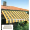 Tenda da Sole Avvolgibile 295x200 cm con Bracci Retrattili Tortora