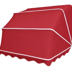 Tenda da Sole Cappottina 180x100 cm Rosso Ferrara Esterno Impermeabile