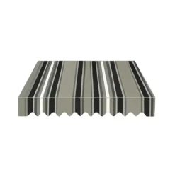 Tenda da Sole con Bracci Retrattili 295x200 cm in Alluminio Verde
