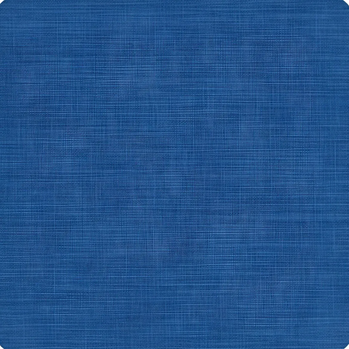 Tenda da Sole Cotone 140x250 Blu Lavabile Anelli Ganci Sacchetto