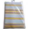 Tenda da Sole Cotone 140x350 Multiriga Giallo Lavabile Anelli Ganci