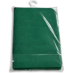 Tenda da Sole Cotone 140x300 Verde Lavabile Anelli Ganci Sacchetto