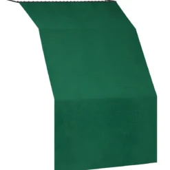Tenda da Sole Cotone 140x300 Verde Lavabile Anelli Ganci Sacchetto