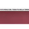 Tenda da Sole Rossa 400x300 Avvolgibile Esterno Inclinazione Regolabile