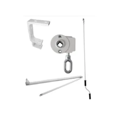 Tenda da Sole 300x200 a Bracci Retrattili Riga Beige Rullo per Esterno Terrazzo