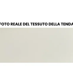 Tenda da Sole 300x300 Beige Cassonata a Caduta con Bracci da Esterno