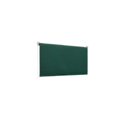 Tenda da Sole 150x250 H Caduta Verde Rullo Alluminio Attacco Soffitto Balcone