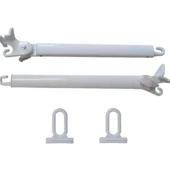 Tenda da Sole 300x300 Rigato Giallo Bianco Cassonata a Caduta Esterno