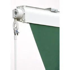 Tenda da Sole 300x300 Verde Cassonata a Caduta Bracci Balcone Terrazzo