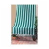 Tenda Parasole 140x250 Riga Bianco Verde a Soffitto per Terrazzo Balcone