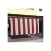 Tenda Sole Caduta 150x250 H Riga Rossa Attacco Soffitto Terrazzo Rullo Alluminio