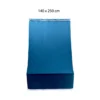 Tenda 140x250 Blu Parasole a Soffitto con Anelli per Terrazzo Ombreggiante