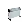 Termoconvettore da Terra Elettrico Ventilato 2000 W Termostato Caldobagno Bianco
