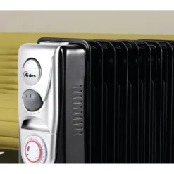 Termoradiatore Elettrico Ardes 9 Elementi 2000W con Termostato Nero
