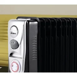 Termoradiatore Elettrico Ardes 11 Elementi 2500W con Termostato Nero