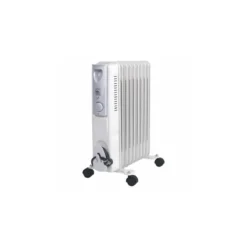 Termosifone Elettrico a Olio Portatile Termoradiatore Caldobagno Radiatore Stufa