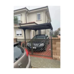 Tettoia in Alluminio 3x5 metri Carport Policarbonato Gazebo Posto Auto