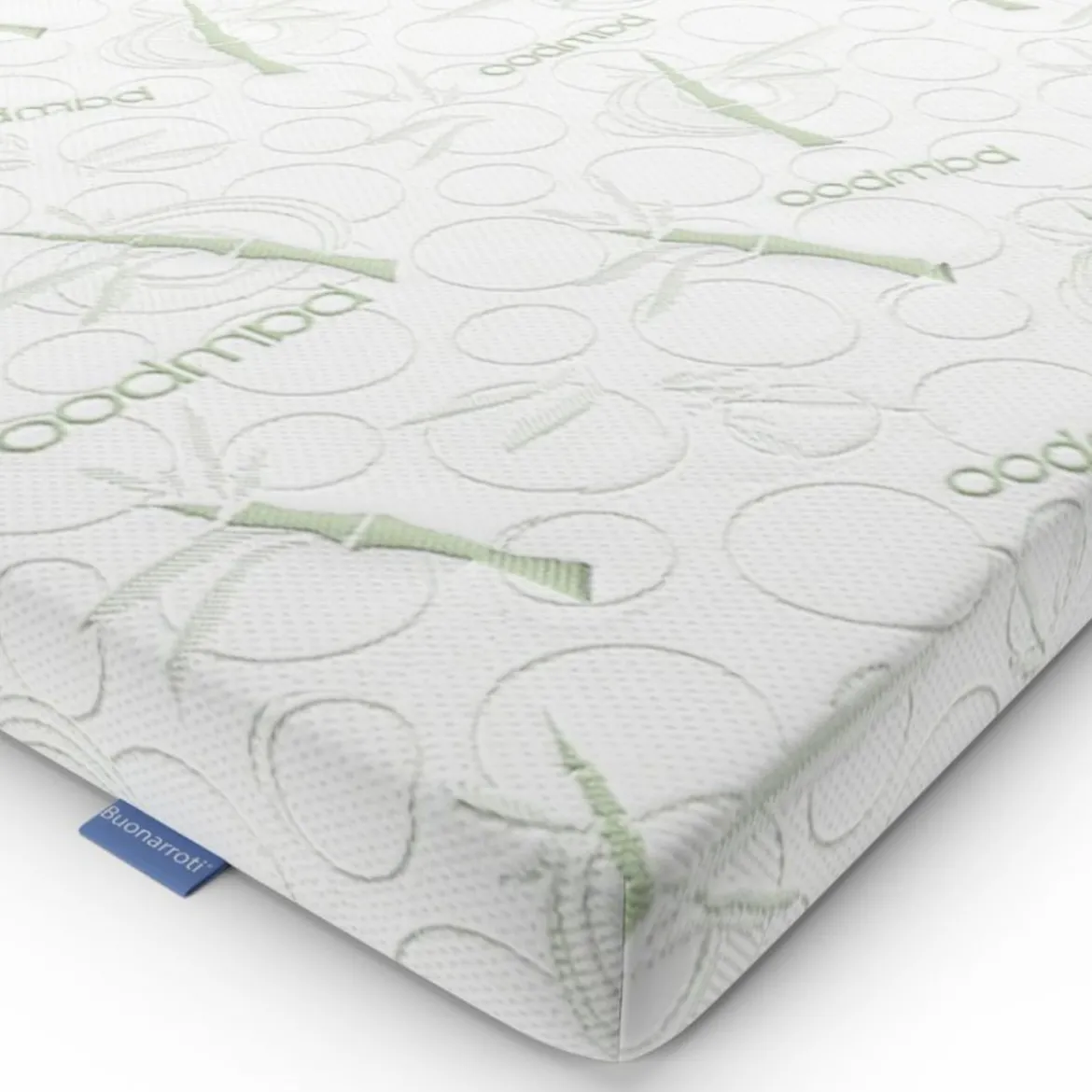 Topper Gel Memory per Materasso a una Piazza e Mezza Letto 120x190