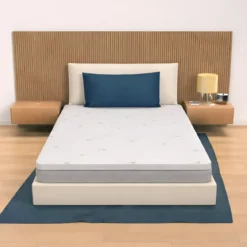 Topper Memory Foam Materasso alla Francese 140x200 h5 Sfoderabile Aloe