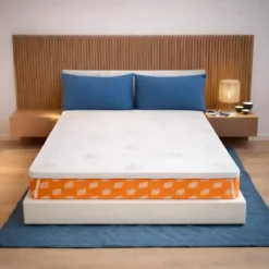 Topper Memory Foam Materasso Matrimoniale 160x200 h5 Sfoderabile Aloe