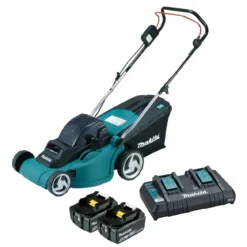 Tosaerba a Batteria Makita Litio 18v a Spinta Tagliaerba Lama Rasaerba Sacco