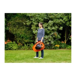 Tosaerba Elettrico a Cuscino Aria Giardino 1200 a Filo Black Decker Taglia Prato