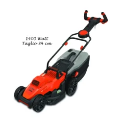 Tosaerba Elettrico 1400 Motore a Spinta Black Decker Tagli Erba Prato Rasaerba
