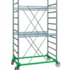 Trabattello Ponteggio Lavoro 470 cm Professionale con Piano Parapetto