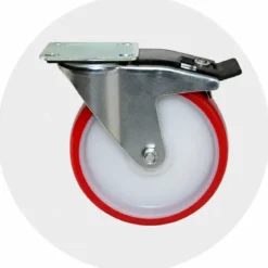 Trabattello Ponteggio Lavoro 710 cm Professionale con Piano Parapetto