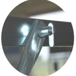 Trabattello Ponteggio Professionale h1430 cm con Piano Parapetto Aste