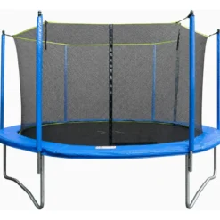 Trampolino Elastico 427 cm per Bambini Adulti Rete Sicurezza Esterno