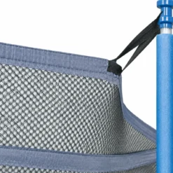 Trampolino Elastico 183 cm per Bambini Rete Sicurezza da Esterno