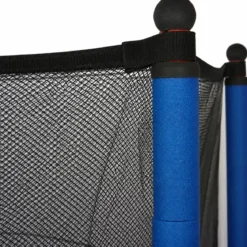 Trampolino Elastico 140 cm per Bambini Rete Sicurezza Interno Esterno