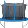 Trampolino Elastico 305 cm per Bambini Rete Sicurezza da Esterno