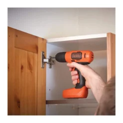 Trapano Avvitatore a Batteria 7.2 V Punte Reversibile USB Black and Decker LED