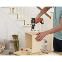 Trapano Avvitatore Black & Decker a Percussione 2V 1,5Ah LED con Borsa