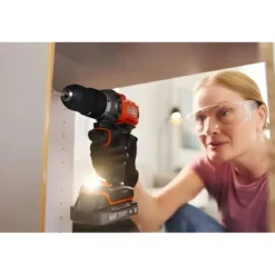 Trapano Avvitatore Black & Decker Percussione 18V Valigetta Accessori