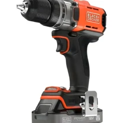 Trapano Avvitatore Black & Decker Percussione 18V Valigetta Accessori