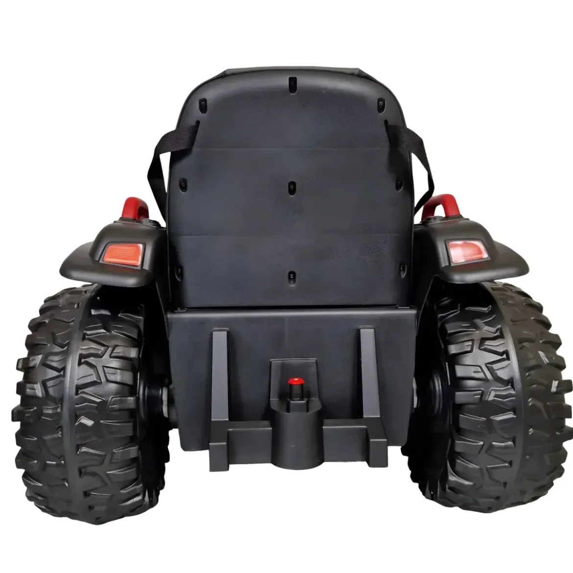 Trattore Elettrico per Bambini 12V Rosso con Rimorchio e Telecomando