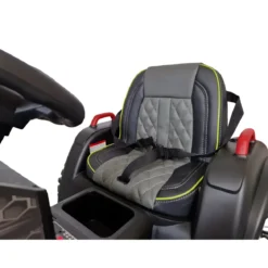 Trattore Elettrico per Bambini 12V Rosso con Rimorchio e Telecomando