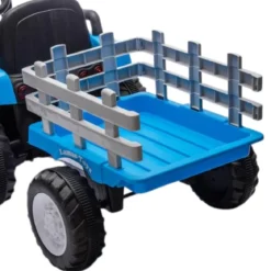 Trattore Elettrico 12V per Bambini con Telecomando Blu