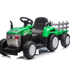 Trattore Elettrico 12V per Bambini con telecomando Verde