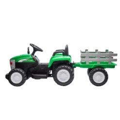 Trattore Elettrico 12V per Bambini con telecomando Verde